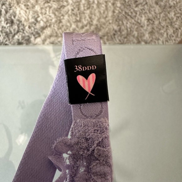 Victoria’s Secret lace trimmed longline bustier bra 38ddd✨ - Picture 3 of 4